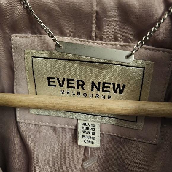 Ever New Pink Trench Coat - Picture 8 of 8